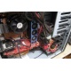 Компьютер Intel Core 2 Quad Q9400 в корпусе Ascot: корзина для дисков в Евпатории, вентилятор для памяти в Евпатории, видеокарта 512 Mb DDR4 ATI Radeon  (Евпатория)