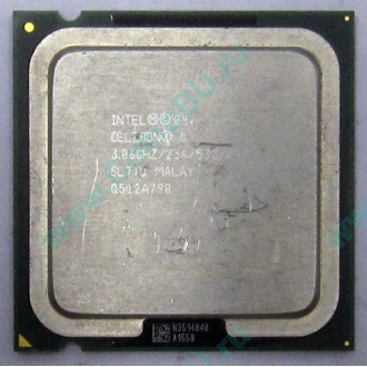 Процессор Intel Celeron D 345J (3.06GHz /256kb /533MHz) SL7TQ s.775 (Евпатория)